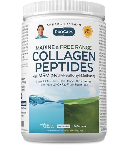Amazon.com: ANDREW LESSMAN Marine Collagen Peptides 60 Servings